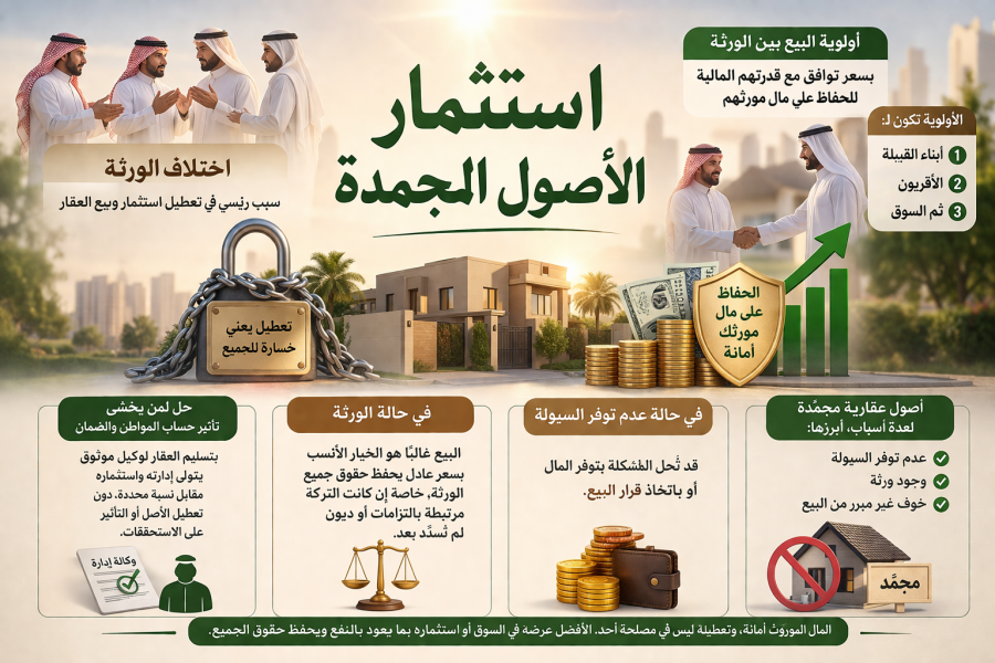 الورثه اولى بمال مورثهم