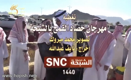 مهرجان حصاد القمح في الشبحه ١٤٤٠