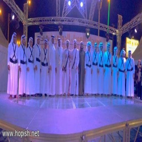 فرقة المزهوم تشارك بفعاليات مهرجان العسل الدولي بالباحه