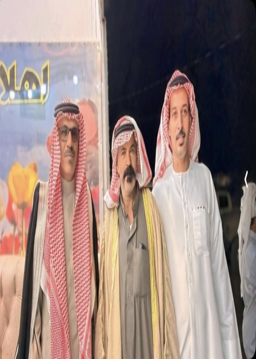 وفود المهنئين تشارك أبناء مسلم بن عطية الحبيشي فرحة زواج أخيهم سعد