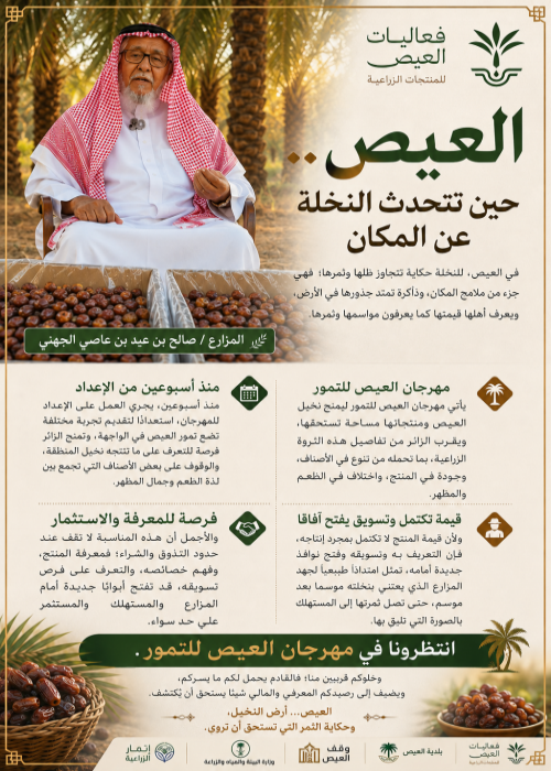 العيص.. حين تتحدث النخلة عن المكان