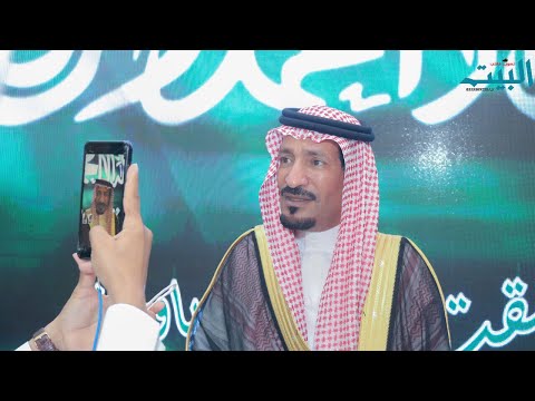 الاستقبال و الحفل الخطابي من حفل الشيخ طلال وصل ابن غنيم لقبائل قحطان